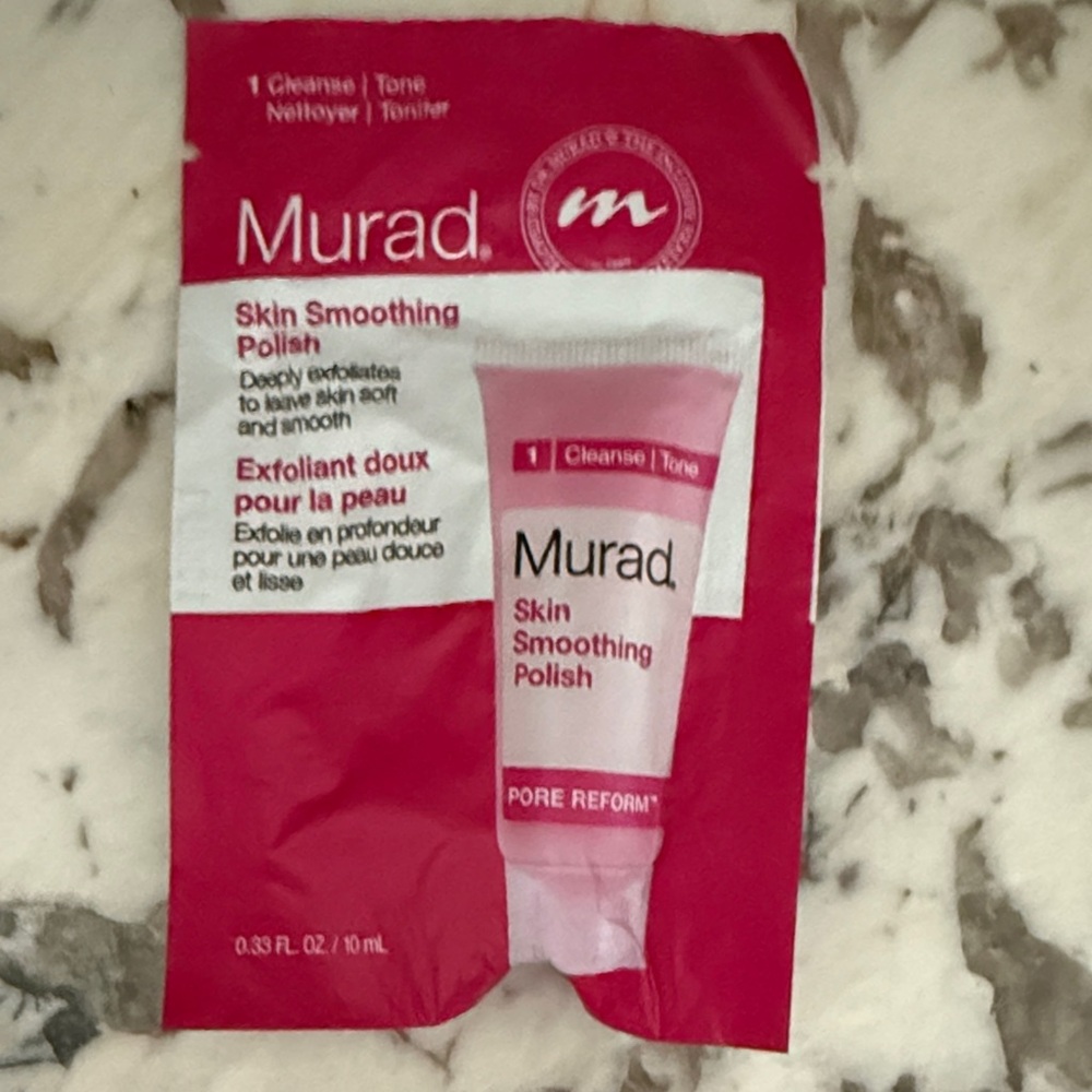Murad Skin Smoothing Polish - Red and Pink Packaging